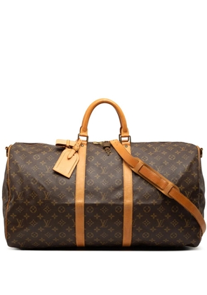 Louis Vuitton Pre-Owned 1994 Monogram Keepall Bandouliere 55 travel bag - Brown