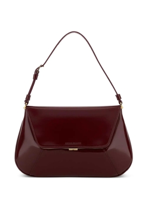 Amina Muaddi Ami leather tote bag - Red