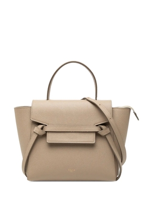 Celine Pre-Owned 2022 Nano Grained Calfskin Belt Bag satchel - Brown