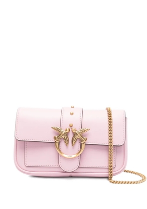 PINKO Small Love Bag One stud embellished clutch bag