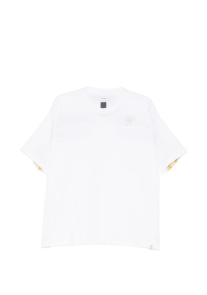 Facetasm embroidered T-shirt - White