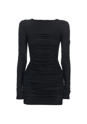 Blumarine stretch mini dress - Black