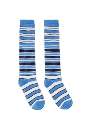 Marni striped socks - Blue