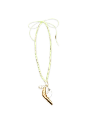 Forte Forte braided pendant necklace - Gold