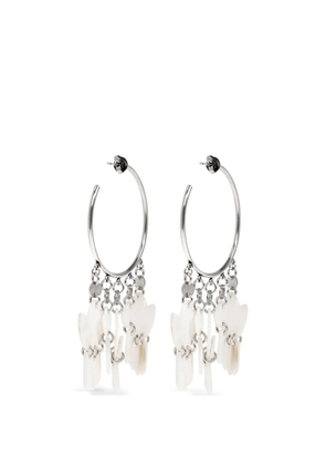ISABEL MARANT hoop drop earrings - Silver