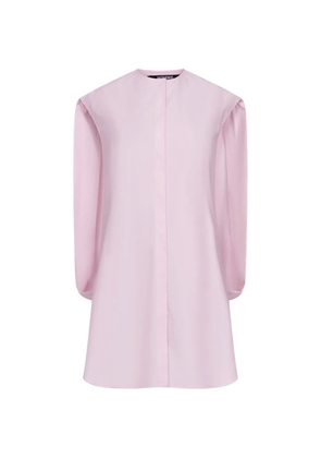 Jacquemus La Robe Berlingot long-sleeve shirt dress - Pink