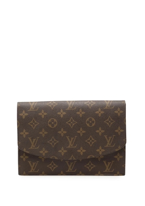 Louis Vuitton Pre-Owned 1991 Monogram Pochette Rabat 23 clutch bag - Brown