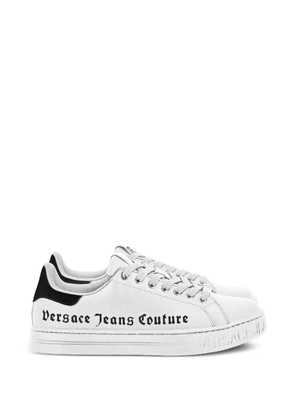 Versace Jeans Couture logo-print sneakers - White