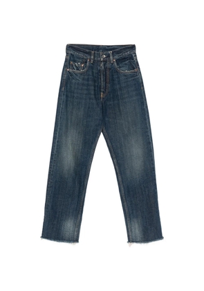 Maison Margiela five-pockets button-fastening jeans - Blue
