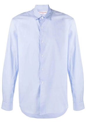 Orlebar Brown button-up long-sleeved shirt - Blue
