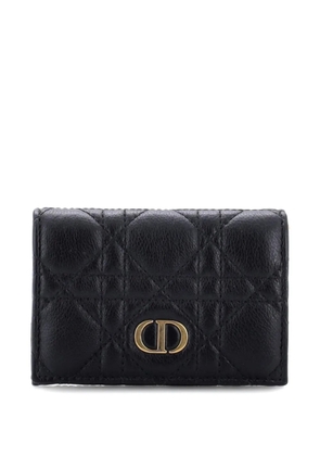 Christian Dior Pre-Owned Caro Wallet Cannage Calfskin XS small wallets - Black