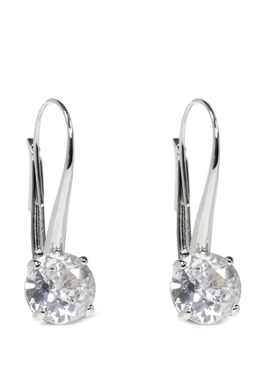 Balenciaga crystal-embellished earrings - Silver