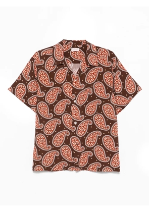 FURSAC paisley shirt - Brown