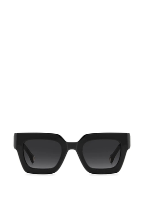 Carolina Herrera square-frame logo sunglasses - Black