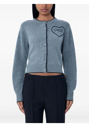 Chloé cropped cardigan - Grey