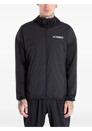 adidas Terrex Xperior Climawarm+ Wind Light fleece hooded jacket - Black