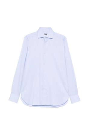 Zegna button-fastening shirt - Blue