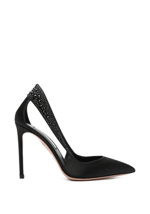 Aquazzura crystal-embellished pumps - Black