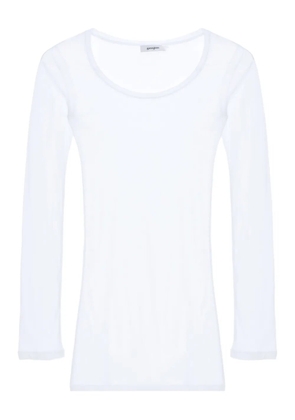 Gimaguas Bahmon long-sleeve mini dress - White