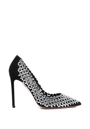 Aquazzura embellished pointed-toe pumps - Black