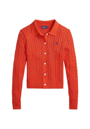 Polo Ralph Lauren cable-knit cardigan - Orange