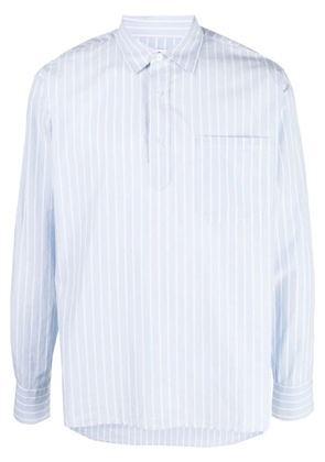 Orlebar Brown long-sleeve striped shirt - Blue