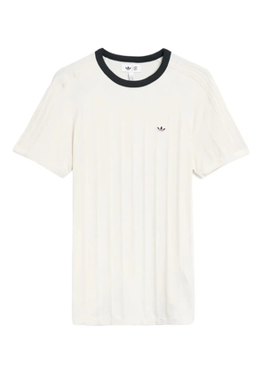 adidas x Clot ribbed T-shirt - White