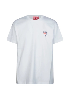 Diesel dolphin-print T-shirt - White