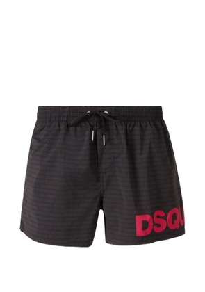 DSQUARED2 monogram logo swim short - Black