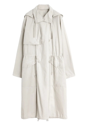 LEMAIRE lightweight trench coat - Neutrals