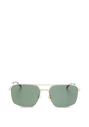 Gucci Eyewear square frame sunglasses - Gold