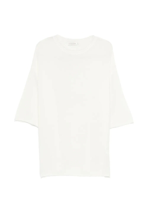 VIKTORIA CHAN Tatiana short-sleeve sweater - White