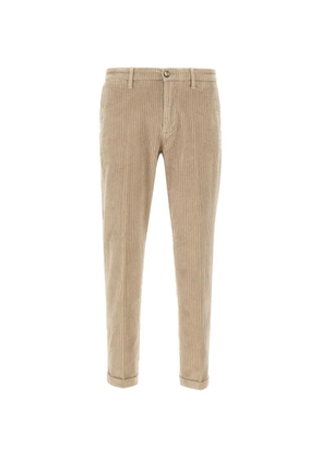 Re-Hash corduroy logo trousers - Neutrals