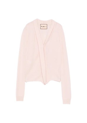 Plan C crossover cardigan - Pink