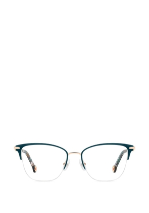 Carolina Herrera half-rim glasses - Green