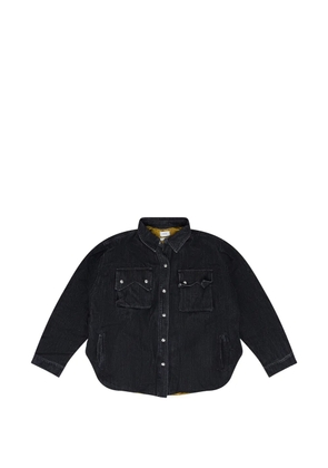 RHUDE denim shirt jacket - Black