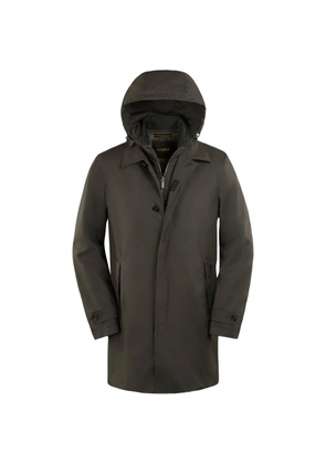 Moorer Salvi-Ads removable-hood jacket - Grey