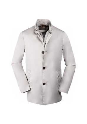 Moorer Borromini-Wk button-fastening jacket - Grey