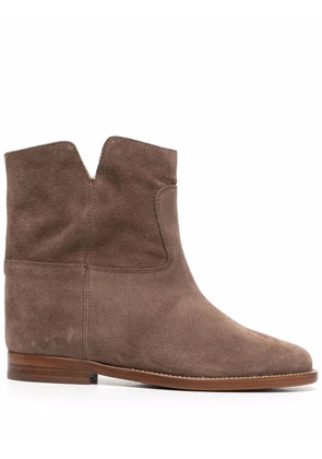 Via Roma 15 slip-on ankle boots - Brown