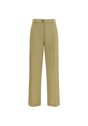 Cruna Cora pleated trousers - Green