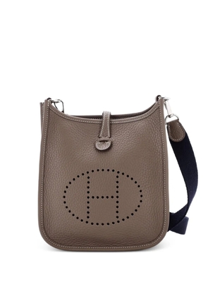 Hermès Pre-Owned Evelyne Bag Gen III Clemence TPM crossbody bag - Grey