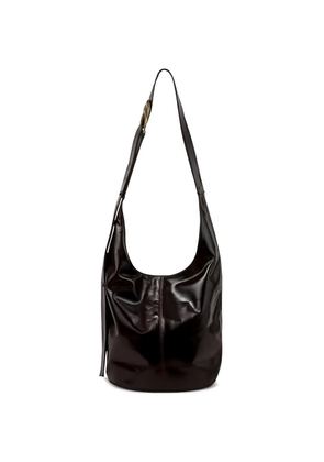 Ba&Sh Youyou buckle shoulder bag - Brown