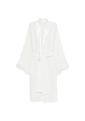 Maurizio Braschi open-front kimono - White