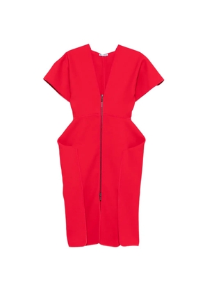 Maticevski zip midi dress - Red