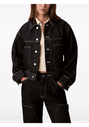 Calvin Klein button-up denim jacket - Blue