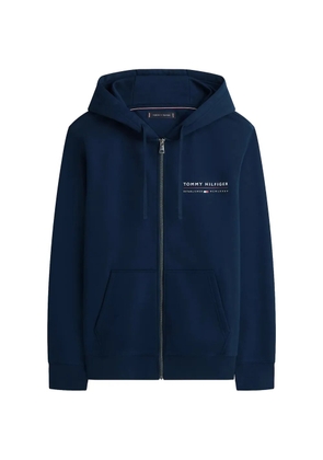 Tommy Hilfiger logo-detail hoodie - Blue