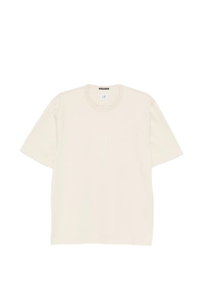 C.P. Company embroidered T-shirt - Neutrals