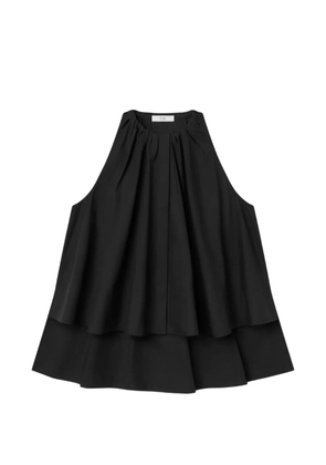 CO COLLECTION gathered shirt - Black