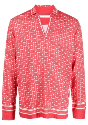 Orlebar Brown Ridley Bandana shirt - Red
