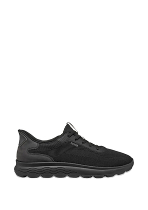 Geox Spherica Plus textured sneakers - Black